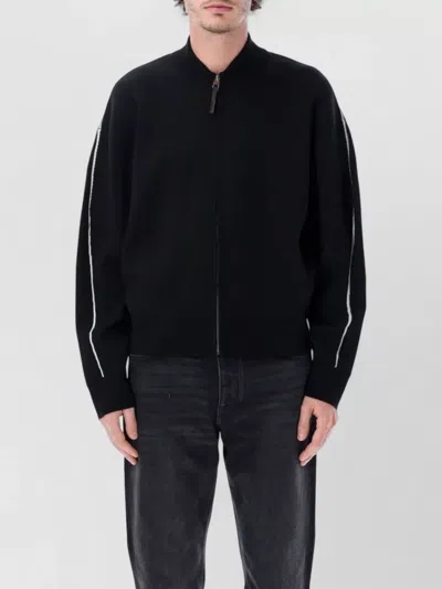 Givenchy Couture Seam Zipped Cardigan Clothing In Black