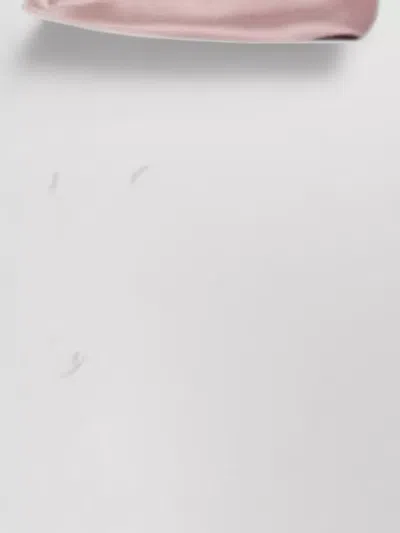 The Andamane Peony-coloured Ninfea Dress With Back Draping In Pink