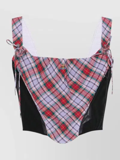 Vivienne Westwood Puppy Corset Louth Tartan 38 Women In Multi
