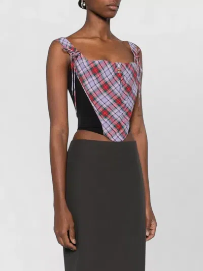 Vivienne Westwood Puppy Corset Louth Tartan 38 Women In Multi