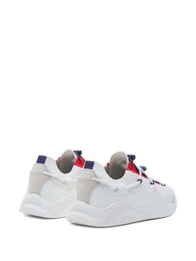 Moon Boot Moonlight Knitted Lace-up Low-top Sneakers In White