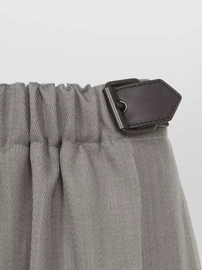 Loewe Tailored Trousers Belt Loops And Button In Multi