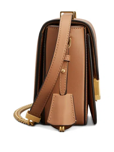 Tod's Logo Chain Satchel In Blue