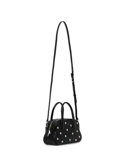 Bally Unda Studded Tote Bag In Black