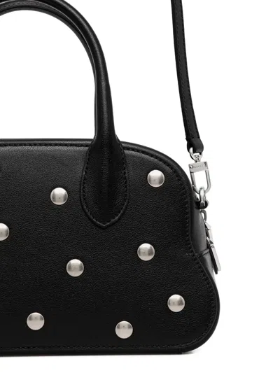 Bally Unda Studded Tote Bag In Black