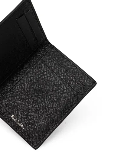 Paul Smith Zebra-appliqué Wallet In Black