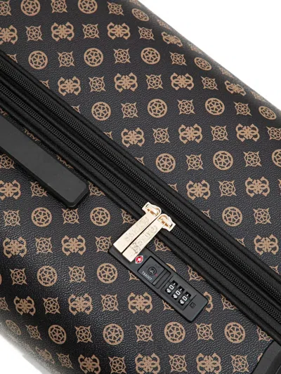 Guess Usa Wilder Suitcase In Multi