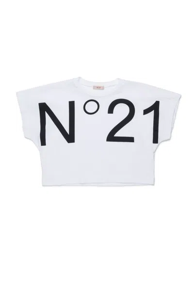 N°21 Graphic T-shirt In White