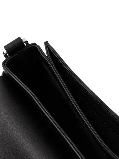 Trussardi Mini Cameo Cross Body Bag In Black