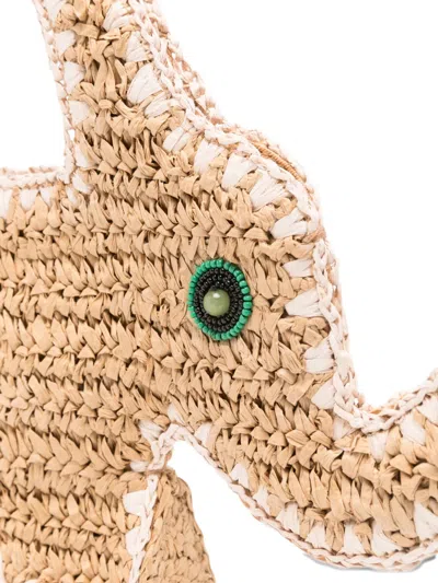 Simon Miller Elephant-motif Tote Bag In Multi