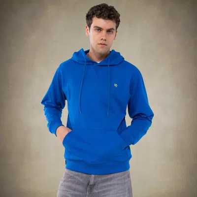 Members Only Pullover Hooded Sweatshirt In Blue