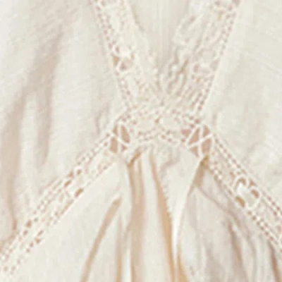 Isabel Marant Étoile Damya Lace Ruffled Mini Dress In White