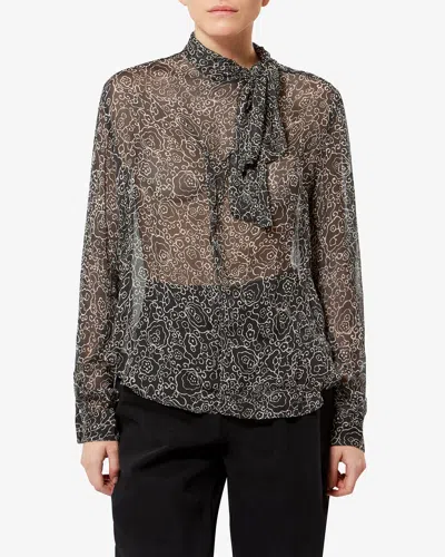 Isabel Marant Étoile Leona Top In Gray