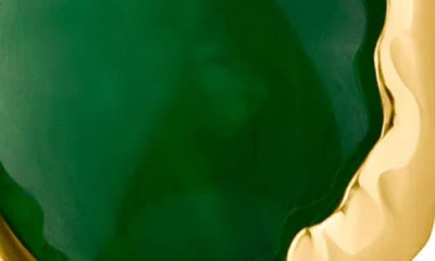 Jardin Graduated Sculpted Circle Linear Drop Earrings In Multi