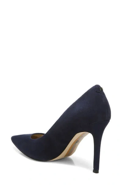 Sam Edelman Hazel Pointed Toe Pump In Blue