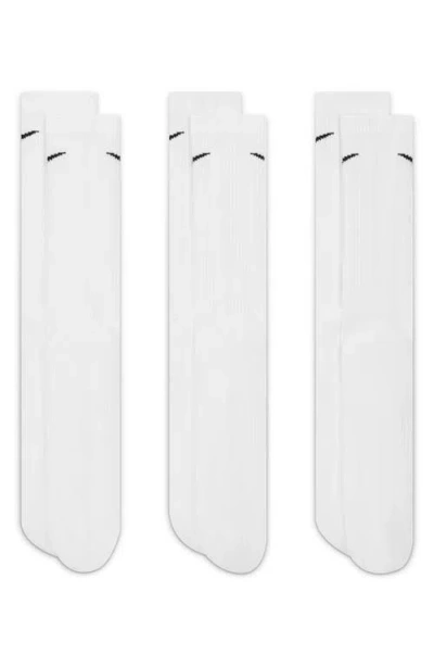 Nike Assorted 3-pack Everyday Plus Cushion Crew Training Socks In Multi