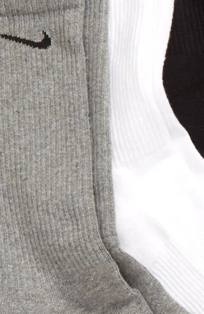 Nike Assorted 6-pack Everyday Plush Cushion Crew Training Socks In Multi