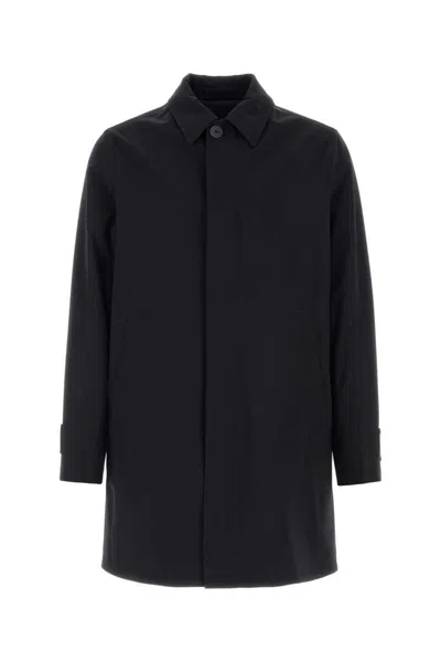 Herno Nylon Jacket In Blue