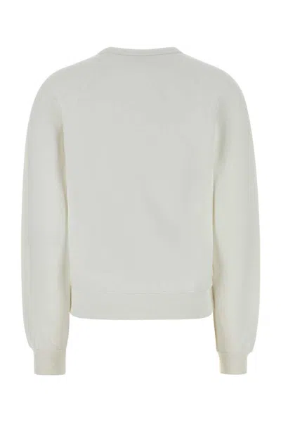 Kenzo White Cotton Sweatshirt In White