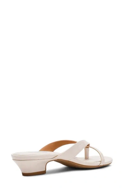 Dolce Vita Dv By  Bex Kitten Heel Sandal In White