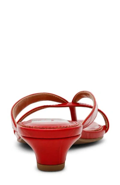 Dolce Vita Dv By  Bex Kitten Heel Sandal In Red