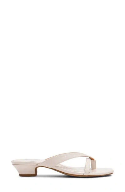 Dolce Vita Dv By  Bex Kitten Heel Sandal In White