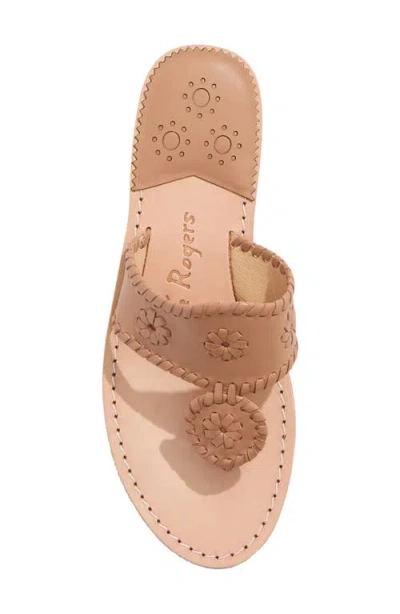 Jack Rogers Jacks Flat Sandal In Brown