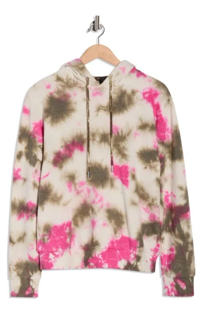 Maje Tie Dye Hoodie In Multi
