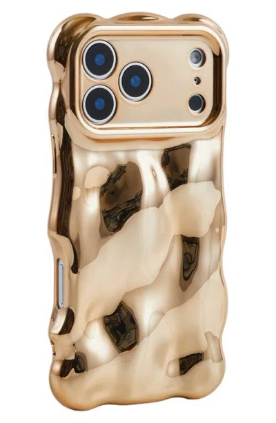 Auramma Cushioned Iphone 15 Pro Max Case In Gold