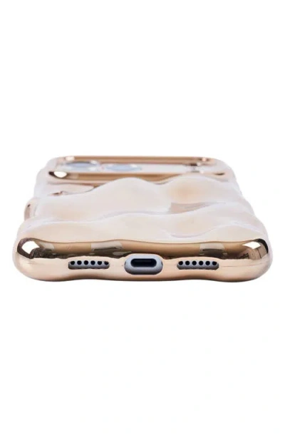 Auramma Cushioned Iphone 15 Pro Max Case In Gold