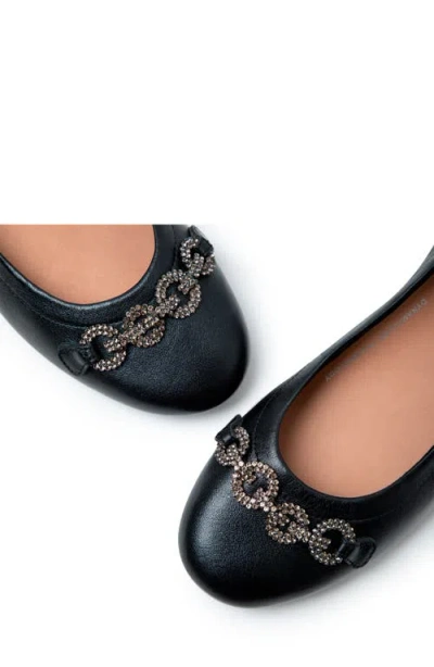 Fitflop Allegro Sparkle Ballet Flat In Black