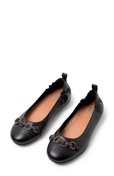 Fitflop Allegro Sparkle Ballet Flat In Black