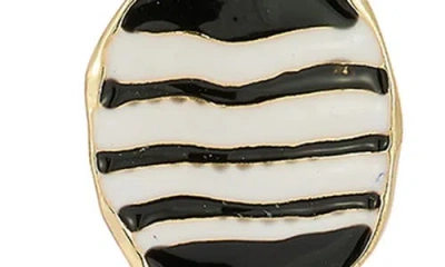 Sphera Milano Hammered Fish Drop Earrings In Multi