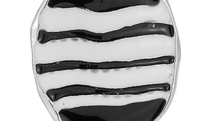 Sphera Milano Hammered Fish Drop Earrings In Multi