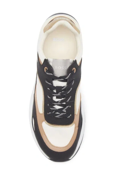 Hugo Boss Boss Skylar Runn Sneaker In Multi