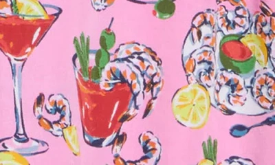 Printfresh Satin Sydney Short Pajamas In Pink