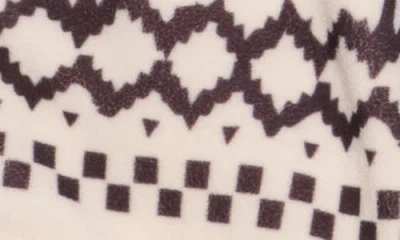 Le Lis Printed Fleece Jacket In Neutral