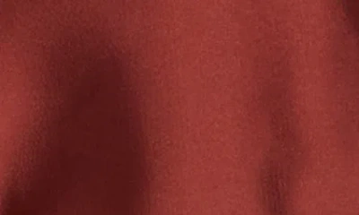 Sunday Edition Twist Front Satin Camisole In Burgundy