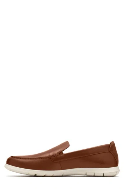 Clarks Flexway Step Slipon In Brown