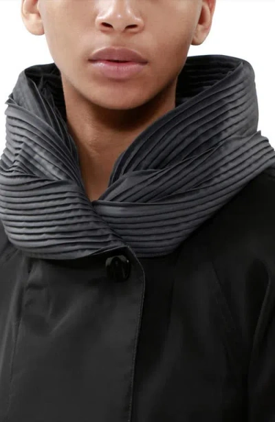 Mycra Pac Donatella Reversible Hooded Raincoat In Black