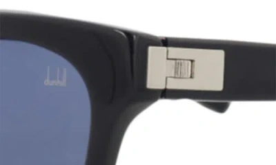 Dunhill 53mm Rectangular Sunglasses In Black