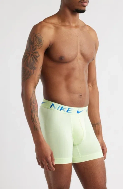 Nike 3-pack Dri-fit Essential Micro Boxer Briefs In Gray