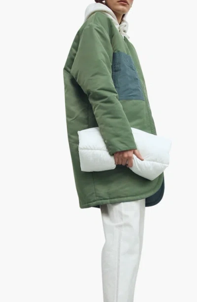 Caalo Reversible Down Coat In Multi