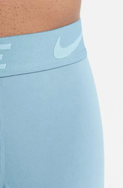 Nike Elite Micro Boxer Briefs In Blue