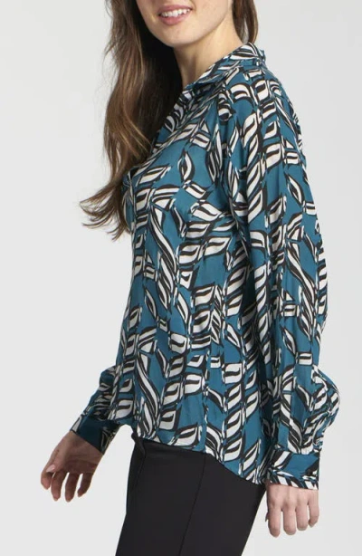 Apny Long Sleeve Shirt In Blue