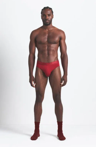 Skims 3-pack Seamless Modal Blend Briefs In White