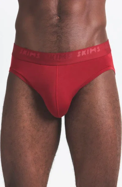 Skims 3-pack Seamless Modal Blend Briefs In White