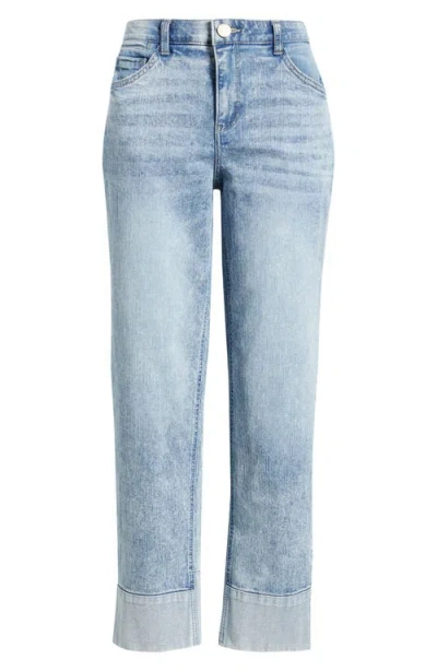 Wit & Wisdom 'ab'solution High Waist Cuff Hem Jeans In Multi