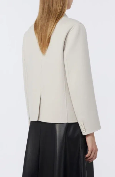Max Mara Magia Wool Jacket In Gray