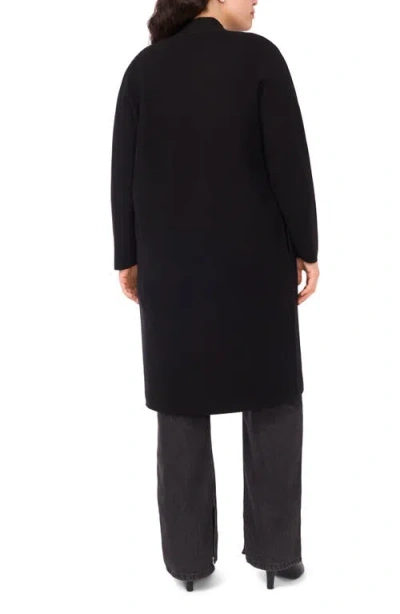 Halogenr Halogen(r) Open Front Longline Cardigan In Black